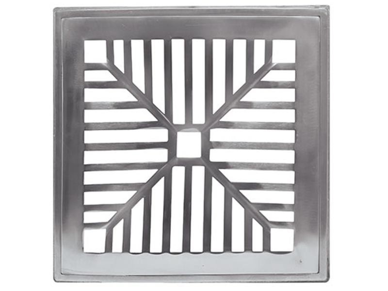 GRELHA ALUMINIO ACVENT COMPLETA 30X30