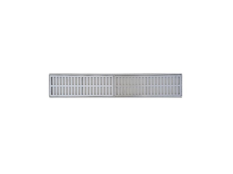 GRELHA ALUMINIO ACVENT COMPLETA 20X100