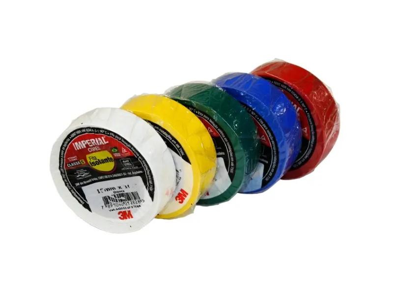 FITA ISOLANTE 3M IMPERIAL AZUL 18X10M