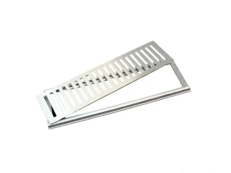 GRELHA ALUMINIO ACVENT COMPLETA 25X25